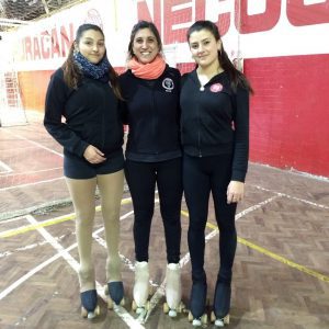Agustina Rodrpiguez, Florencia Martin y Yanina Cobian