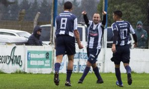 El segundo gol para el local fue de Darío Pego