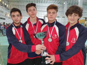 Subcampeones: Un pedacito de copa para Necochea con los 4 jugadores de la ciudad