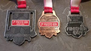 Tres medallas para Etelvina: General, categoría y finisher