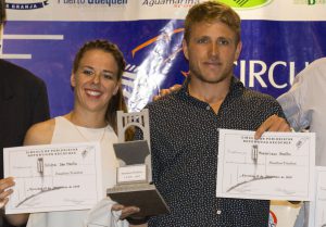 Los dos mejores necochenses de la 1° fecha fueron recientemente ternados en los premios "Juan Alberto Poteca" y Agostini se quedó con el Puente Colgante