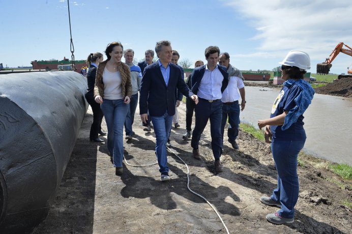 Macri y Vidal recorrerán obras en la Provincia