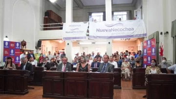 Se realiza el viernes la primera sesión del Concejo. Juran tres ediles por Nueva Necochea