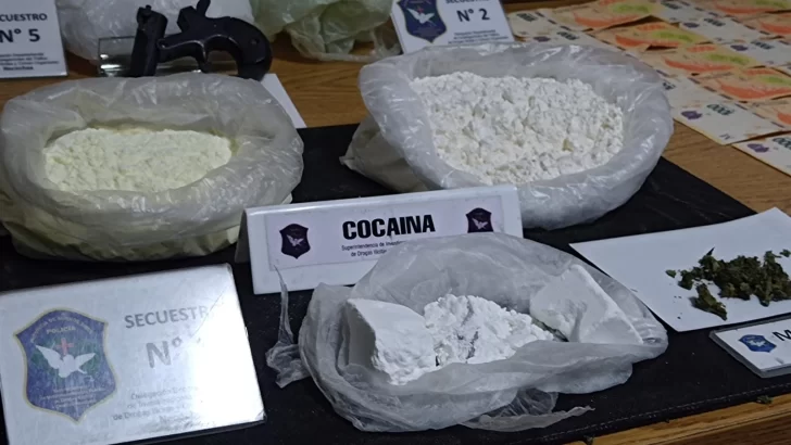 Desbaratan un taller que funcionaba como pantalla para la venta de cocaína
