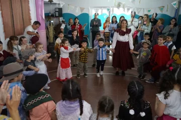 Celebraron el Día de la Tradición en el jardín Lasalle