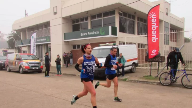 Se corre la Maratón de las 7 Iglesias en Quequén