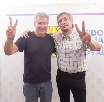 En La Plata, Rivero se reunió con Máximo Kirchner