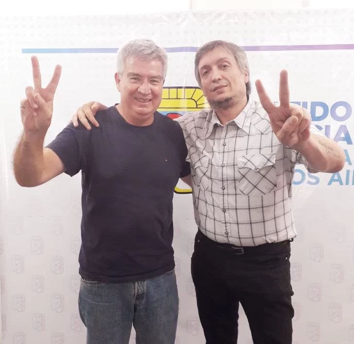 En La Plata, Rivero se reunió con Máximo Kirchner