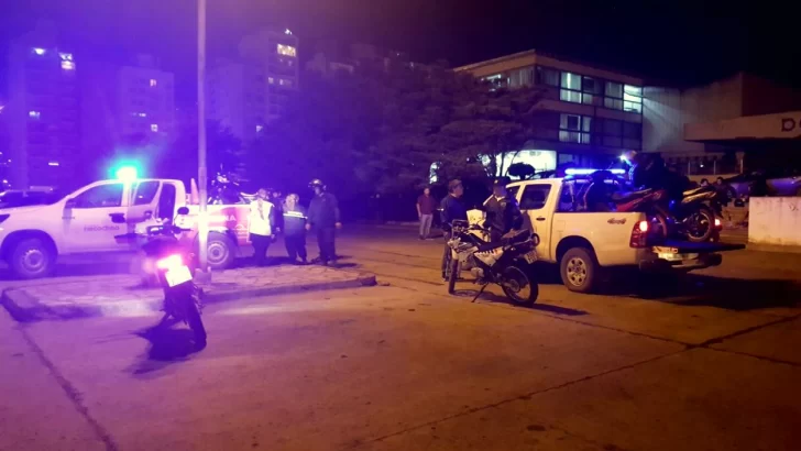 Incidentes entre motociclistas y policías