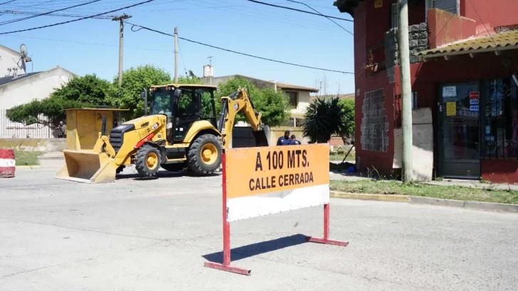 Se puso en marcha un plan de bacheo en calles de Quequén y Necochea