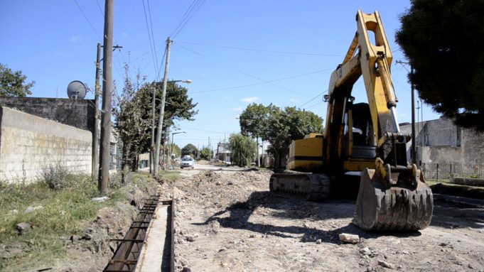 Una vez que el clima mejore, se continuará con el cordón cuenta del Barrio Sur