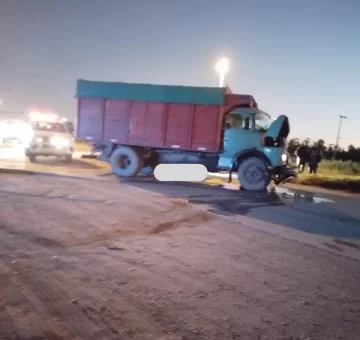 Se conoció la identidad del camionero que falleció esta mañana en un accidente