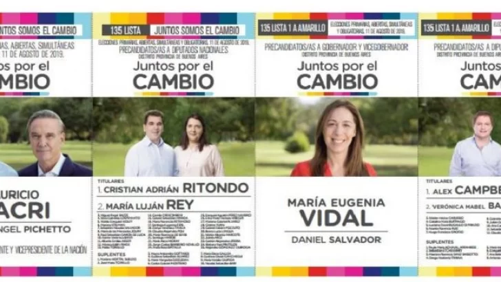 Vidal prescindió de Salvador en su boleta electoral