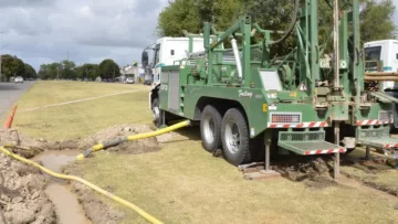 Iniciarán una importante obra de red de agua con el pozo de 58 y 91