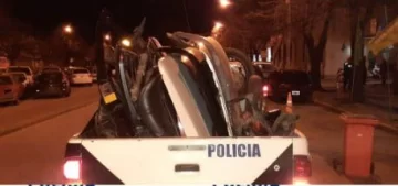 Desbaratan banda y secuestran partes de vehículos