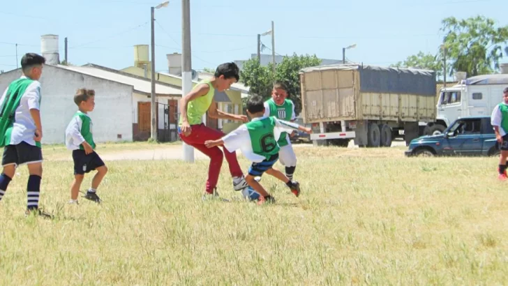 Actividades deportivas para los más pequeños en el barrio San Martín