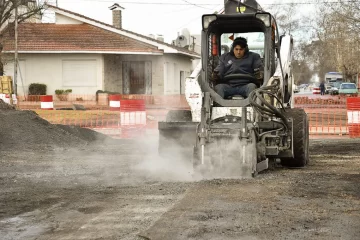 Empezó el fresado de la calle 53 previo a la repavimentación