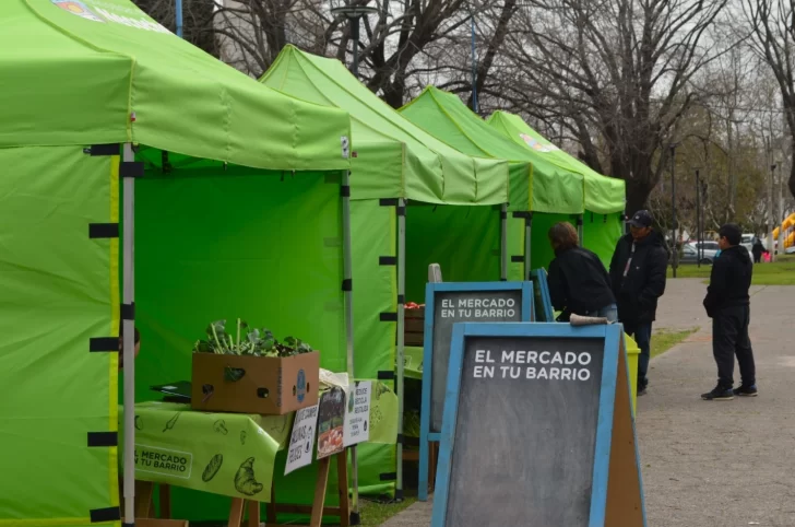 El Mercado volvió a la Plaza Dardo Rocha