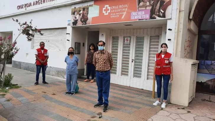 La Cruz Roja realiza una jornada de testeos masivos de Covid en La Dulce