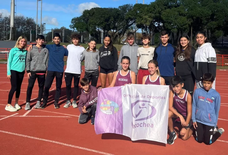 Excelentes actuaciones de jóvenes atletas de la Escuela Municipal en Mar del Plata