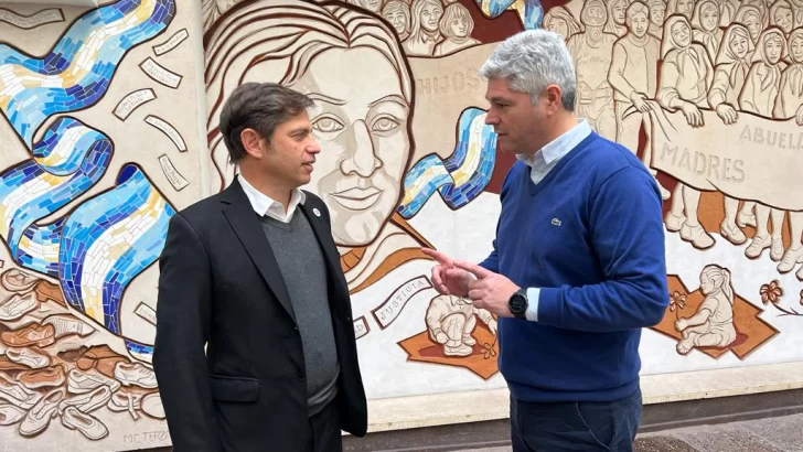 Mauro Velázquez visitó en La Plata al Gobernador