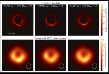 Astrónomos difunden la primera fotografía de un agujero negro