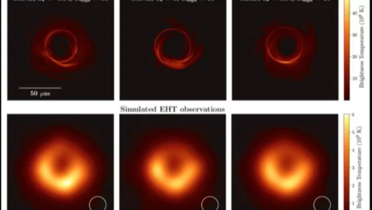 Astrónomos difunden la primera fotografía de un agujero negro