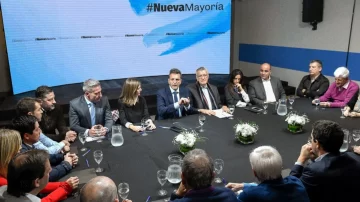 Massa confirmó su acuerdo con Unidad Ciudadana con un breve discurso