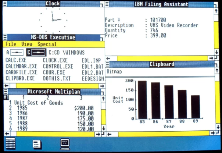 Hace 34 años nacía Windows