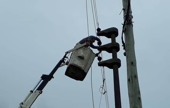 Mantenimiento de la red de energía eléctrica