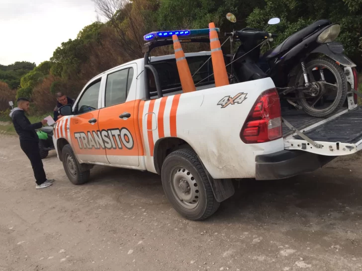 Operativos de Tránsito: se secuestraron seis motos y labraron 40 infracciones