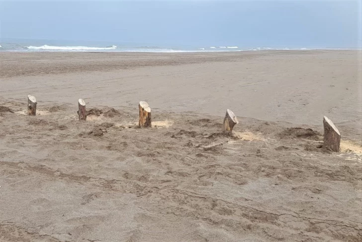 Vehículos en la arena: colocan empalizadas para delimitar las zonas