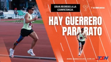 Gran performance de José Ignacio Fernández Guerrero en su vuelta a la competencia