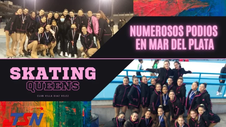 Grandes actuaciones para el patinaje artístico en Mar del Plata para las “Skating Queens”