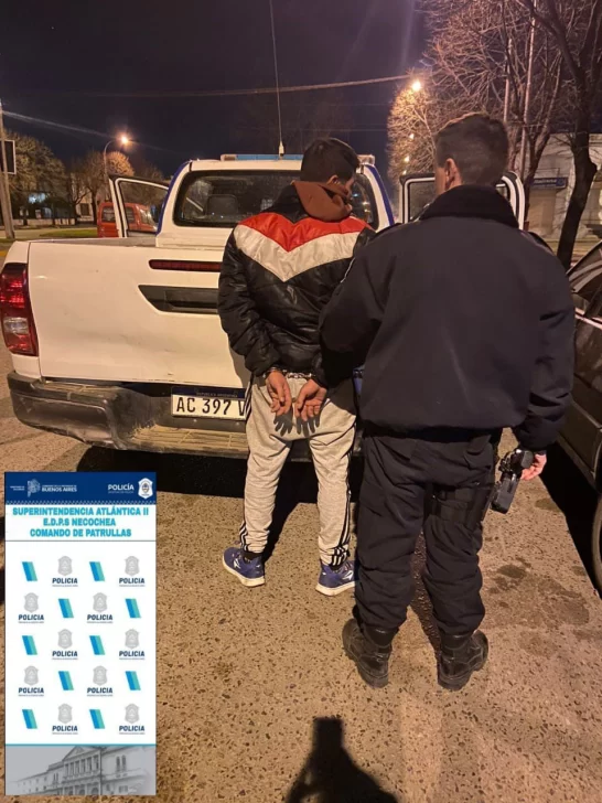 Quedaron detenidos por violento intento de robo a una joven