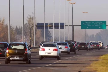 Más de 2200 vehículos por hora se movilizan hacia la Costa Atlántica