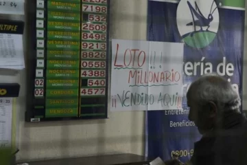 ¡Felices fiestas!: Vecino de Sierra de la Ventana ganó más de $6 millones en el Loto