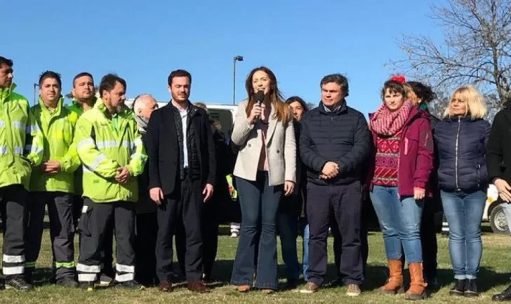 Vidal presentó el SAME en San Martín y aclaró que la urgencia no tiene partido político