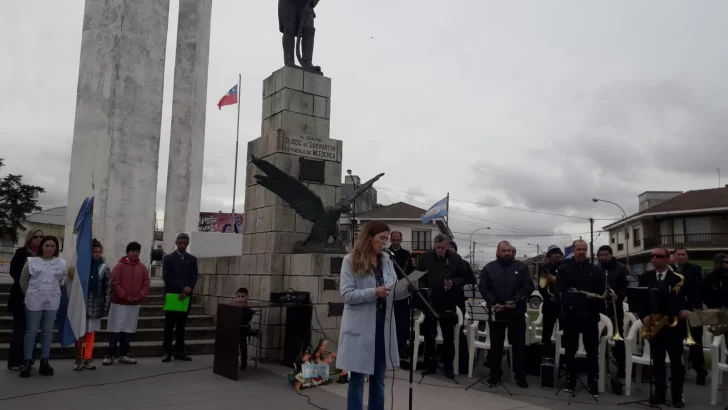 Homenaje a San Martín a 169 años de su muerte