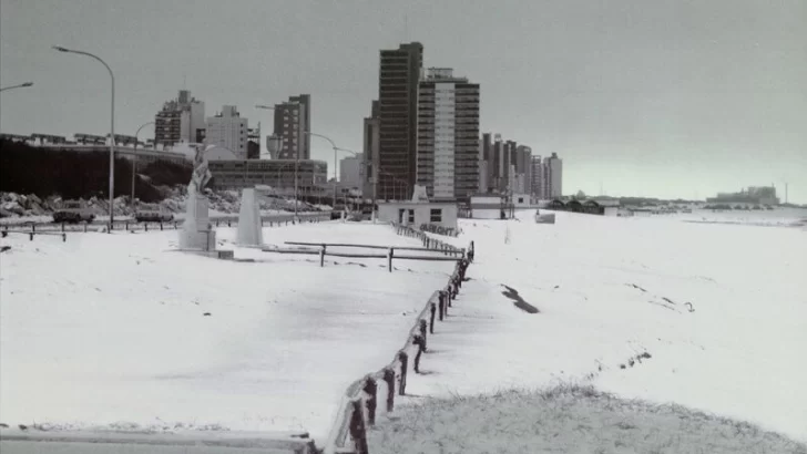 Se cumplen 31 años de la histórica nevada que cubrió de blanco Necochea