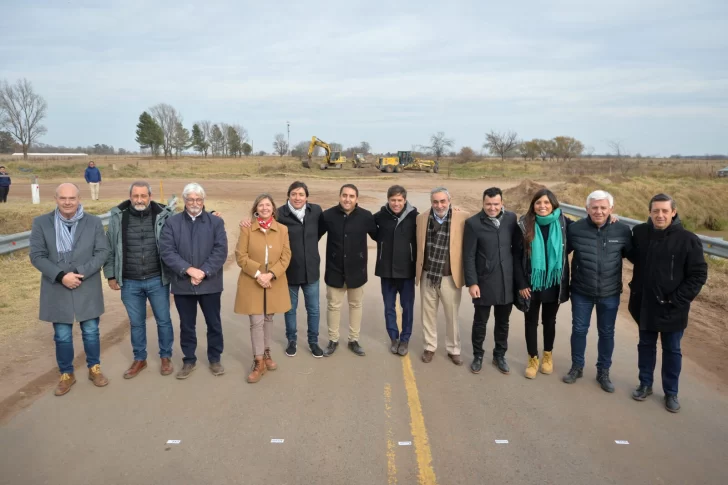 Comenzaron las obras que completarán la pavimentación de la Ruta del Cereal