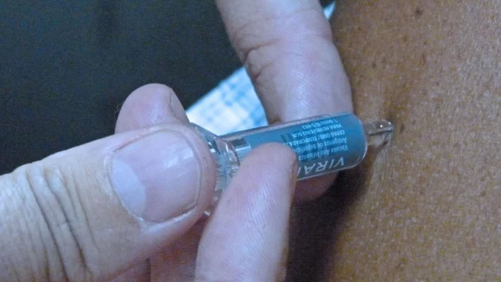 Se realiza en tres etapas la campaña de vacunación antigripal