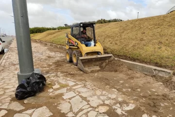 Mantenimiento  en las costaneras