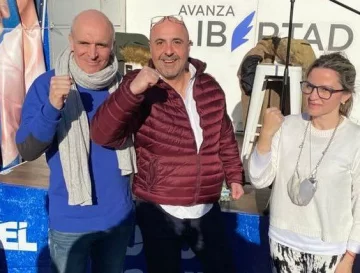 Visita de Espert a Necochea