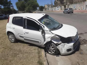 Fuerte choque en 59 y 18