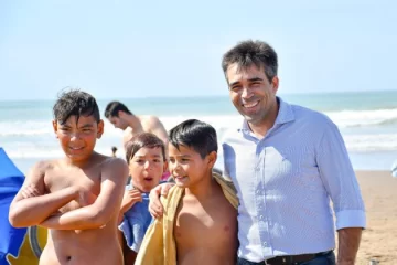 El intendente acompañó a los chicos de las Escuelas Abiertas en Verano