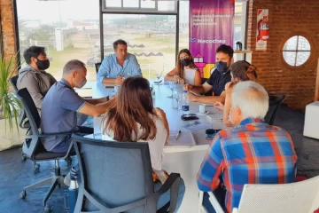 Sierra se reunió con autoridades del Ministerio de Desarrollo Agrario