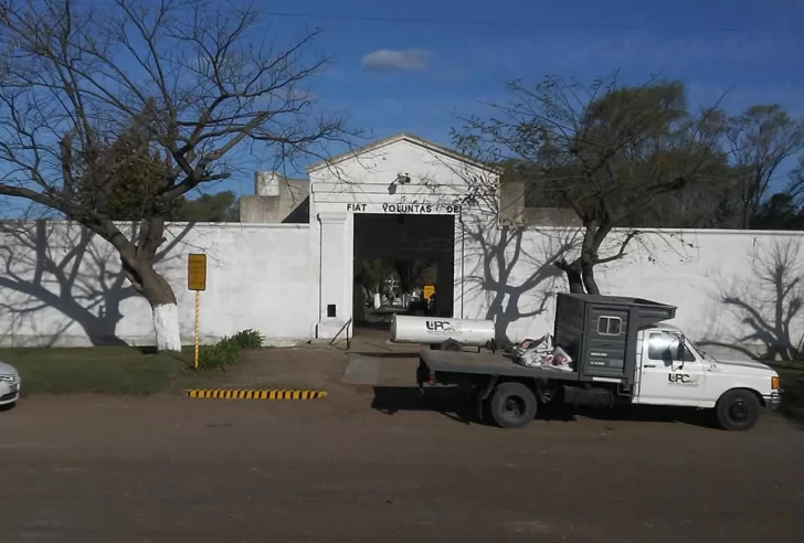 La UPC acondiciona el cementerio de Quequén