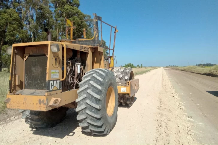 Mejoran los caminos rurales para optimizar el paso de de la producción y el acceso a las localidades