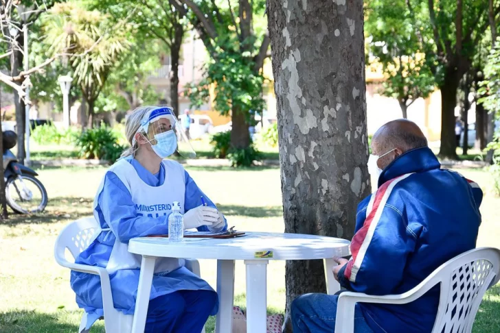 Covid en el distrito: un nuevo muerto y 600 casos activos